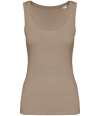NS341 Native Spirit Ladies Tank Top Wet Sand colour image